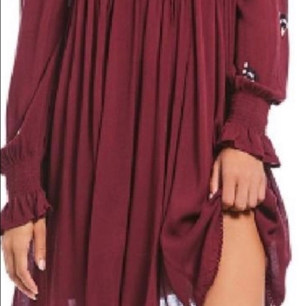 Free People Embroidered Dress 🍷 - Picture 2 of 5
